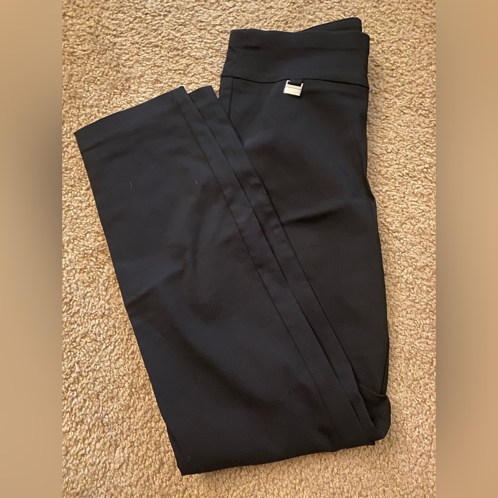 Alfani pull on black pants size 4, new without tag